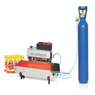 CONTINUOUS  BAND SEALER WITH GAS FLUSH  CS 3 HG PID 